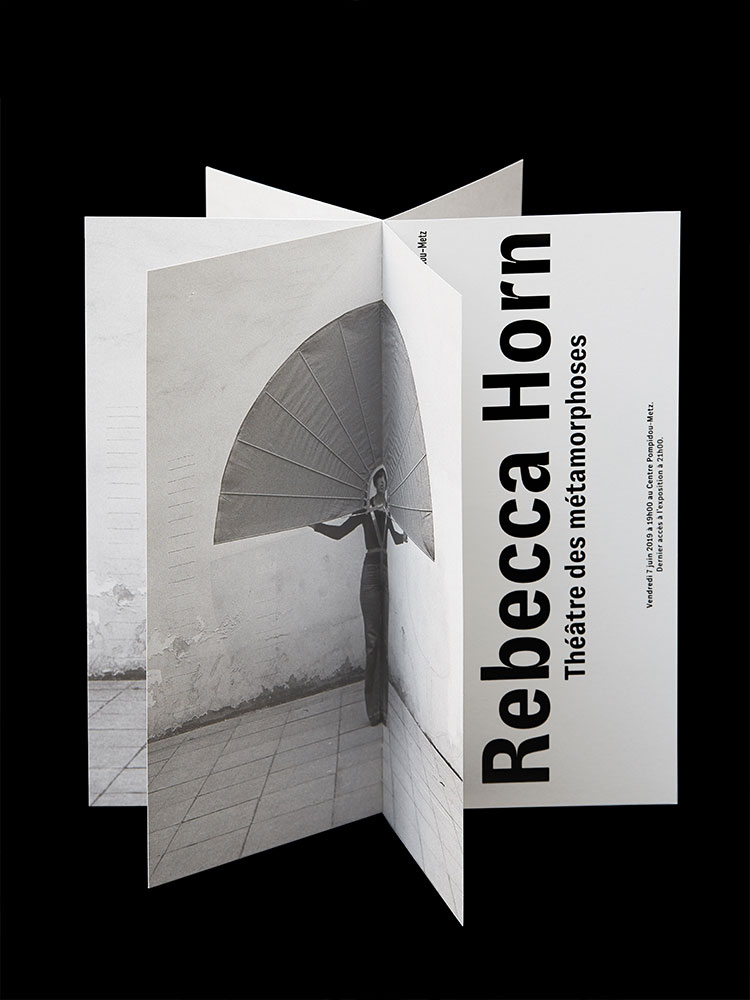  - Rebecca Horn — Théâtre des métamorphoses - Les Graphiquants